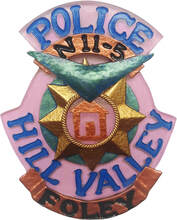 DUST! Back to the Future 2 Police Badge Limited Edition Prop Replica