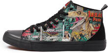 Akedo x Jurassic Park Raptor All Black Signature High Top - UK 5 / EU 38 / US Men's 5.5 / US Women's