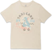 Tom & Jerry Taxi Cabs Unisex T-Shirt - Vintage Cream - L - Vintage Cream