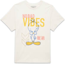 Looney Tunes No Bad Vibes Unisex T-Shirt - Cream - XS - Cream