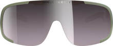 POC Aspire Road Sunglasses Epidote Green Translucent - Violet/Silver Mirror