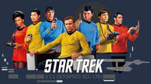 Star Trek The Original Series Star Trek Characters Hoodie - Navy - S