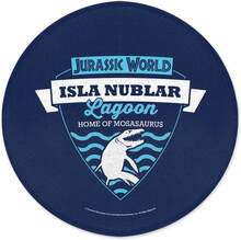Jurassic Park Isla Nublar Lagoon Round Bath Mat