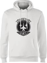 Top Gun Maverick Fighter Town USA Hoodie - White - S - White