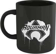 Aquaman Graffiti Mug - Black