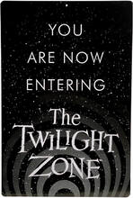 Trick or Treat Studios The Twilight Zone Metal Sign