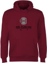 Back To The Future Mr Fusion Hoodie - Burgundy - S - Burgundy