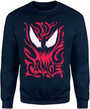 Venom Carnage Sweatshirt - Navy - XS - Navy