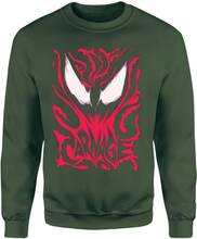 Venom Carnage Sweatshirt - Green - XS - Green