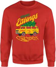 Stranger Things Season's Eatings Christmas Jumper - Red - XS - Red