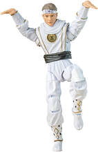 Hasbro Power Rangers Lightning Collection Mighty Morphin X Cobra Kai Daniel LaRusso White Crane Ranger Action Figure