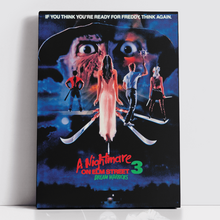 Decorsome x A Nightmare On Elm Street Dream Warriors Rectangular Canvas - 12x18 inch