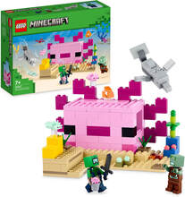 LEGO Minecraft The Axolotl House Building Toy 21247