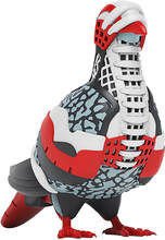 Mighty Jaxx Pigeon In Flight By Jeff Staple 8 Vinyl Art Toy