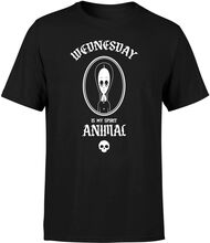 The Addams Family Wednesday Is My Spirit Animal Men's T-Shirt - Black - S - Black