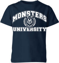 Monsters Inc. Monsters University Student Kids' T-Shirt - Navy - 3-4 Years