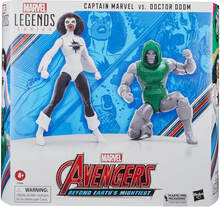 Hasbro Marvel Legends Series Captain Marvel vs. Doctor Doom Action Figures