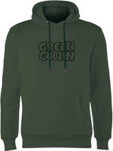 Avengers Green Goblin Comics Logo Hoodie - Green - M - Green