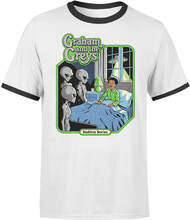 Graham And The Greys Men's Ringer T-Shirt - White/Black - XXL - White/Black