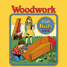 Woodwork For Kids Men's T-Shirt - Yellow - S - Yellow