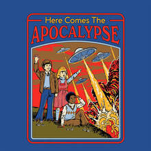 Here Comes The Apocalypse Men's T-Shirt - Blue - XS - Blue