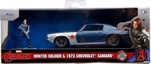 Jada Hollywood Rides 1:32 Scale Diecast 1973 Chevrolet Camaro With Winter Soldier Figure