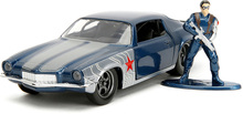 Jada Hollywood Rides 1:32 Scale Diecast 1973 Chevrolet Camaro With Winter Soldier Figure