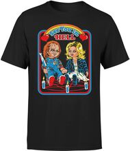 Steven Rhodes Chucky See You In Hell Men's T-Shirt - Black - L - Black