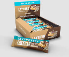 Layered Protein Bar - 12 x 60g - Cookies and Cream