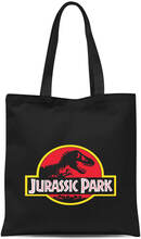 Jurassic Park Logo Tote Bag - Black