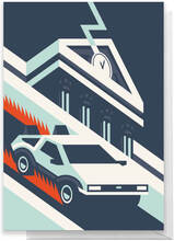 Back To The Future Greetings Card - Standard Card