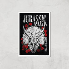Jurassic Park Isla Nublar 93 Giclee Art Print - A4 - Print Only