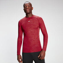 MP Men's Engage Long Sleeve Baselayer - Wine - L