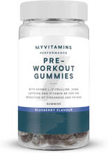 Pre-Workout Gummies - 60 Gummies - Blueberry
