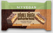 Vegan Double Dough Brownie - Peanut Butter