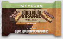 Vegan Double Dough Brownie - Jordnøddesmør