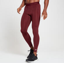 MP Men's Training Base Layer Leggings - Merlot - XS