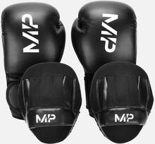 MP Boxing Gloves and Pads Bundle - Black - 8oz