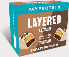 Layered Protein Bar (New Flavours) - 6 x 60g - Cookie Crumble - NEW
