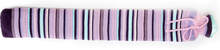 Warmies Extra Long Hot Water Bottle - Purple Thin Stripe