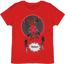 Deadpool Did Someone Say Tacos? Red T-Shirt - XL