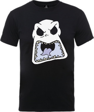 Disney The Nightmare Before Christmas Jack Skellington Angry Face Black T-Shirt - S - Black