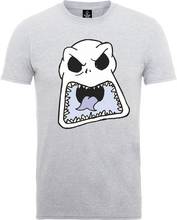 Disney The Nightmare Before Christmas Jack Skellington Angry Face Grey T-Shirt - S