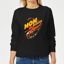 The Incredibles 2 Mom To The Rescue Women's Sweatshirt - Black - S - Black