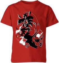Marvel Knights Daredevil Layered Faces Kids' T-Shirt - Red - 5-6 Years - Red