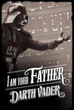 Star Wars Darth Vader I Am Your Father Open Arm Sweatshirt - Black - L - Black