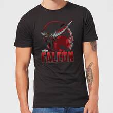 Avengers Falcon Men's T-Shirt - Black - S