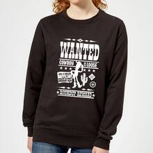 Toy Story Wanted Poster Women's Sweatshirt - Black - S - Black