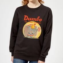 Dumbo Flying Elephant Women's Sweatshirt - Black - S