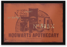 Harry Potter Hogwarts Apothecary Entrance Mat